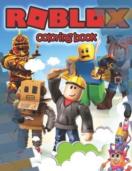 Paperback Roblox Coloring Book: Amazing Coloring Book With Super Excited Images For Kids Ages 4-8 Book