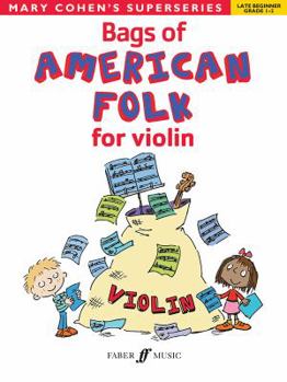 Paperback Bags of American Folk for Violin Book