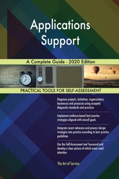 Paperback Applications Support A Complete Guide - 2020 Edition Book