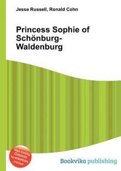 Paperback Princess Sophie of Schonburg-Waldenburg Book