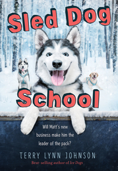 Hardcover Sled Dog School Book