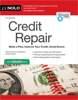 Paperback Credit Repair: Make a Plan, Improve Your Credit, Avoid Scams Book