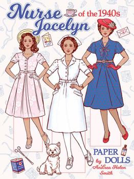 Paperback Nurse Jocelyn of the 1940s Paper Dolls Book