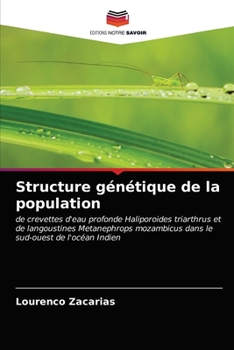 Paperback Structure génétique de la population [French] Book