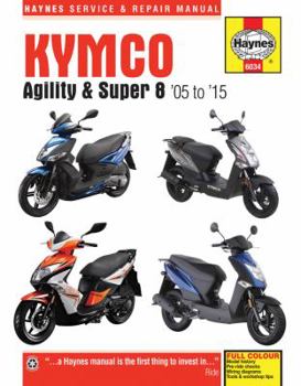Paperback Kymco Agility & Super 8 Scooters, '05-'15 Book