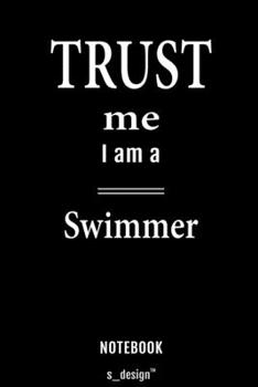 Notebook for Swimmers / Swimmer: awesome handy Note Book [120 blank lined ruled pages]