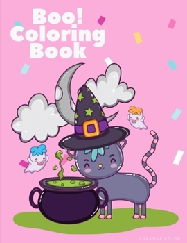 Paperback Boo! Coloring Book: Trick or Treat Drawing for kids children boys girls Book