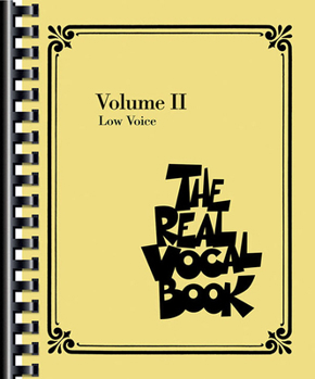 Paperback The Real Vocal Book Low Voice Fake Book for Singers Jazz and Pop Sheet Music Songbook with Lyrics, Chords, and Melodies Hal Leonard Real Book for Voca Book