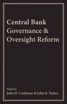 Hardcover Central Bank Governance and Oversight Reform Book