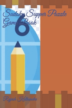 Paperback Sudoku Supper Puzzle Game Book