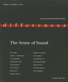 Paperback The Sense of Sound: Volume 22 Book