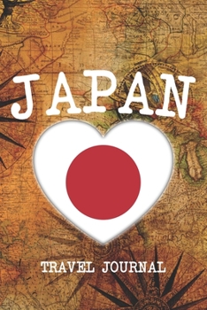 JAPAN: 6x9 Travel planner I Road trip planner I Dot grid journal I Travel notebook I Travel diary I Pocket journal I Gift for Backpacker