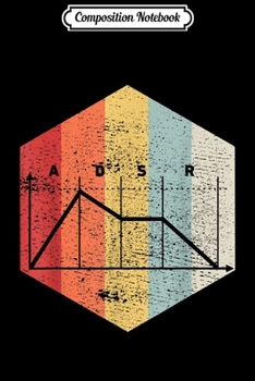 Composition Notebook: Retro Vintage ADSR Synth  Journal/Notebook Blank Lined Ruled 6x9 100 Pages