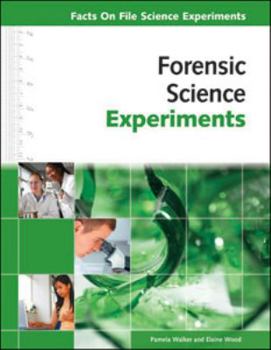 Hardcover Forensic Science Experiments Book