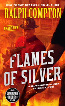 Mass Market Paperback Ralph Compton Flames of Silver Book
