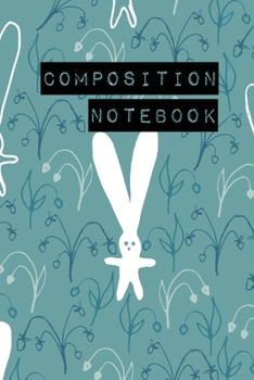 Paperback Composition Notebook: College Ruled 6" x 9" Writing Notes Journal, Office, Kids, School and college student. Book