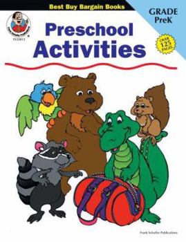 Paperback Best Buy Bargain Books: Preschool Activities Book