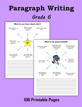 Paperback Paragraph Writing - Grade 6 Book