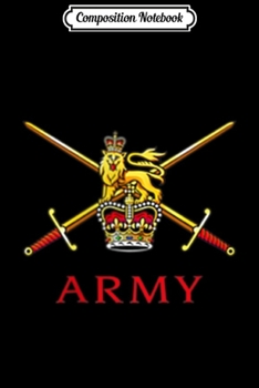 Composition Notebook: British Army UK Warfare Military Veteran Training  Journal/Notebook Blank Lined Ruled 6x9 100 Pages