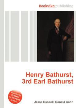 Paperback Henry Bathurst, 3rd Earl Bathurst Book