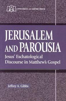 Paperback Jerusalem and Parousia Book