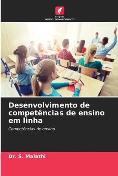 Paperback Desenvolvimento de competências de ensino em linha [Portuguese] Book