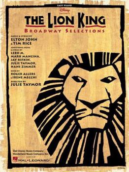 Paperback The Lion King - Broadway Selections Book