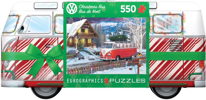 Misc. VW Christmas Bus Tin Book