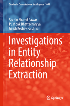Hardcover Investigations in Entity Relationship Extraction Book