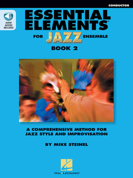 Spiral-bound Essential Elements for Jazz Ensemble - Book 2 Conductor (Book/Online Audio) Book