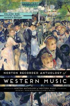 DVD-ROM Norton Recorded Anthology of Western Music, Volume 1: Ancient to Baroque Book