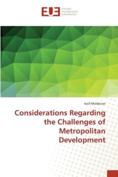 Paperback Considerations Regarding the Challenges of Metropolitan Development Book