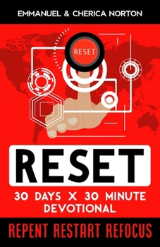 Paperback Reset: 30 Days X 30 Minutes Devotional Book