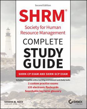 Paperback SHRM Society for Human Resource Management Complete Study Guide: SHRM-CP Exam and SHRM-SCP Exam (Sybex Study Guide) Book