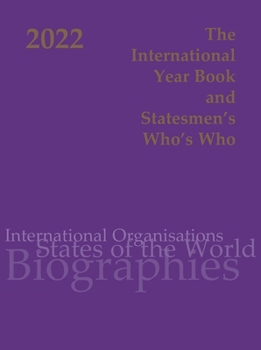 Hardcover International Year Book & Statesmen's Who's Who 2022 Book