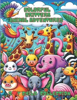 Colorful Critters: Animale Adventures (Italian Edition)