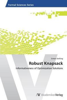 Paperback Robust Knapsack Book