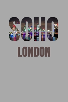 Paperback Soho: London Neighborhood Skyline Book