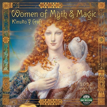 Calendar Women of Myth & Magic 2023 Wall Calendar Book