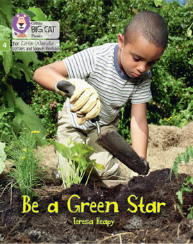 Paperback Be a Green Star: Phase 4 Set 2 Stretch and Challenge Book