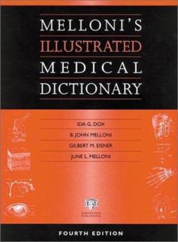 Hardcover Melloni's Illustrated Medical Dictionary Book