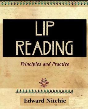 Paperback Lip-reading 1912 Book