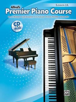 Paperback Premier Piano Course Lesson Book, Bk 2a: Book & CD Book