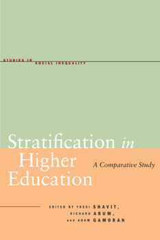 Hardcover Stratification in Higher Education: A Comparative Study Book