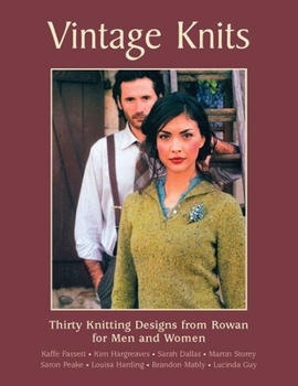 Hardcover Vintage Knits: Thirty Knitting Designs for Men and Women Book