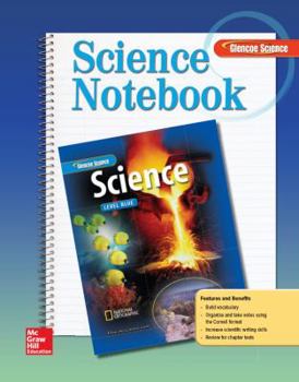Paperback Glencoe Iscience, Level Blue, Grade 8, Science Notebook, Student Edition Book
