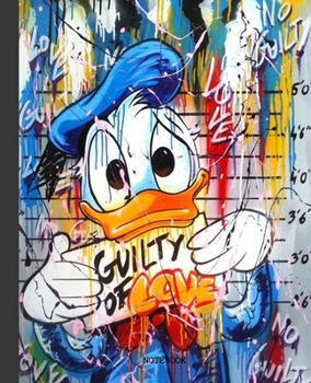 Notebook: Looney Tunes Cartoon Soft Glossy Cover Graph Paper Pages Book 7.5 x 9.25 Inches 110 Pages