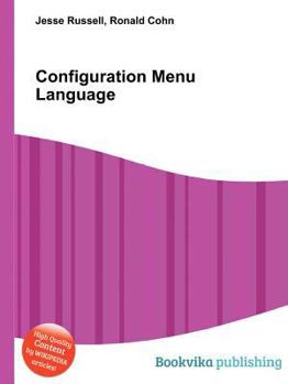 Paperback Configuration Menu Language Book