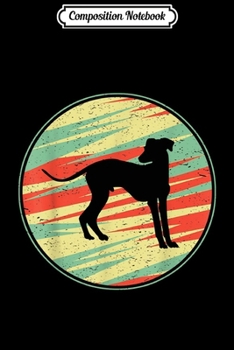 Composition Notebook: Italian Greyhound Dog And Moon Funny Halloween  Journal/Notebook Blank Lined Ruled 6x9 100 Pages