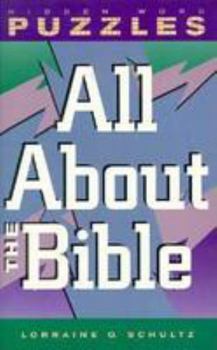 Paperback All about the Bible: Hidden Word Puzzles Book